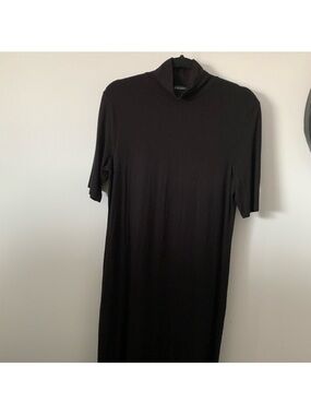 Ralph Lauren Black Short-Sleeve Mock Neck Shirt